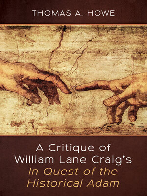 cover image of A Critique of William Lane Craig's In Quest of the Historical Adam
